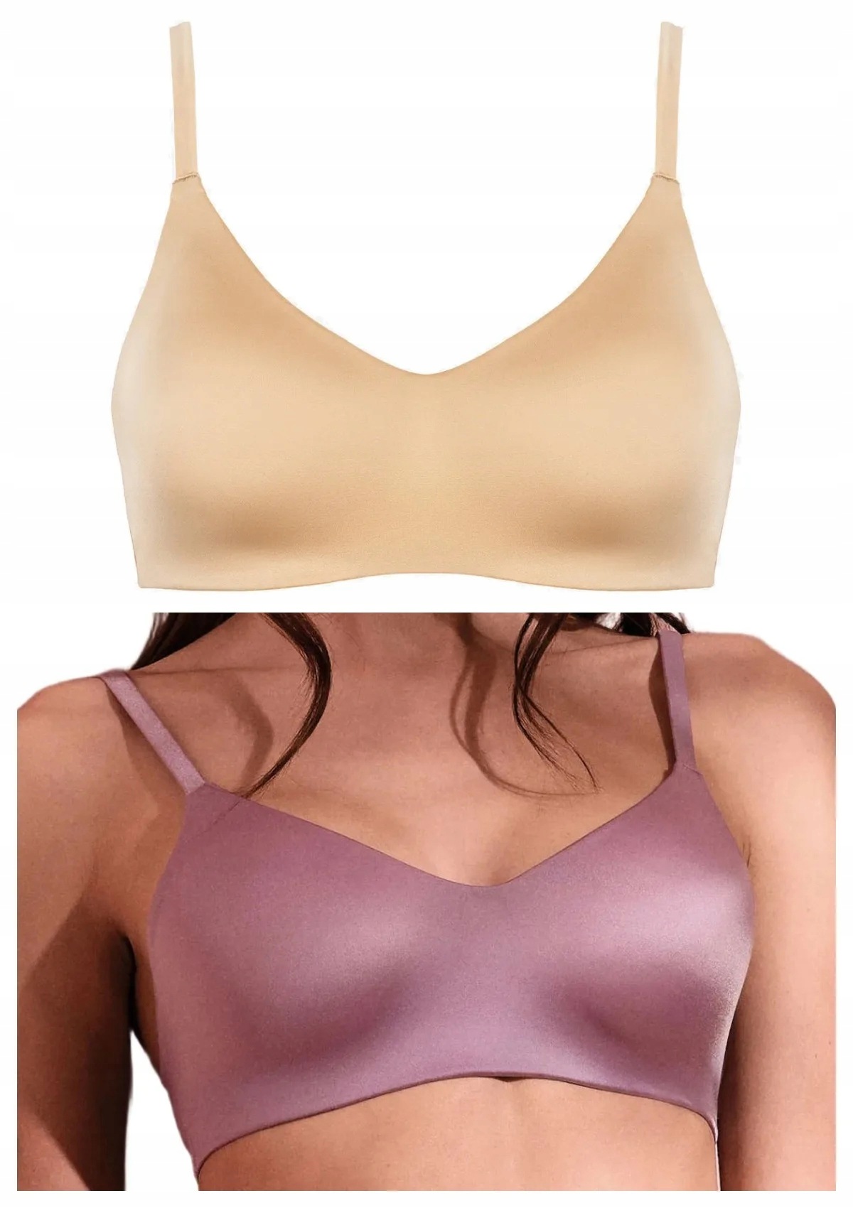 Lormar Active Ultrashine podprsenkový top 2 ks zlatý růžový XL