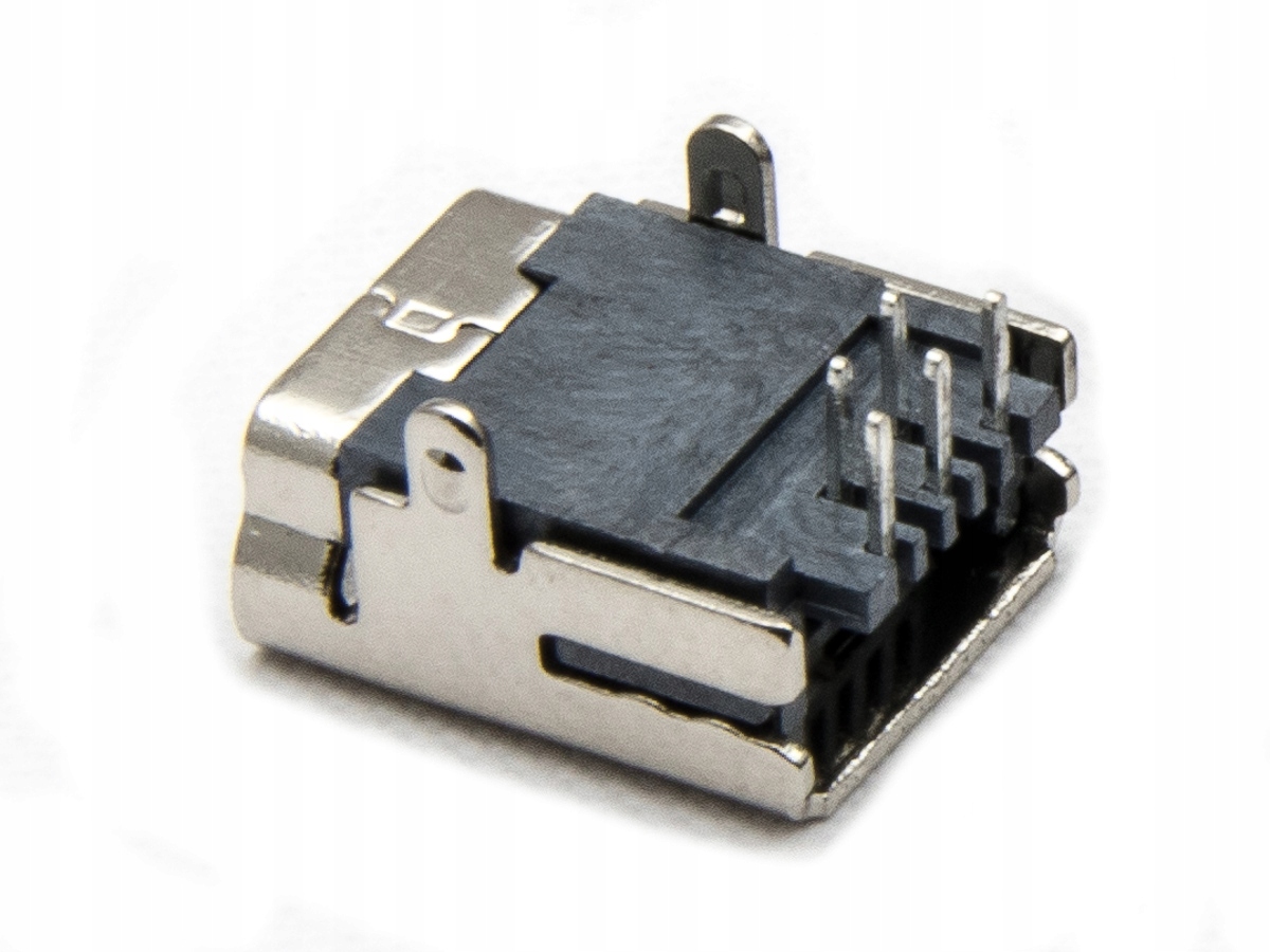 

Gniazdo Mini Usb Typ B 5+2 Pin Dip Kątowe gu29