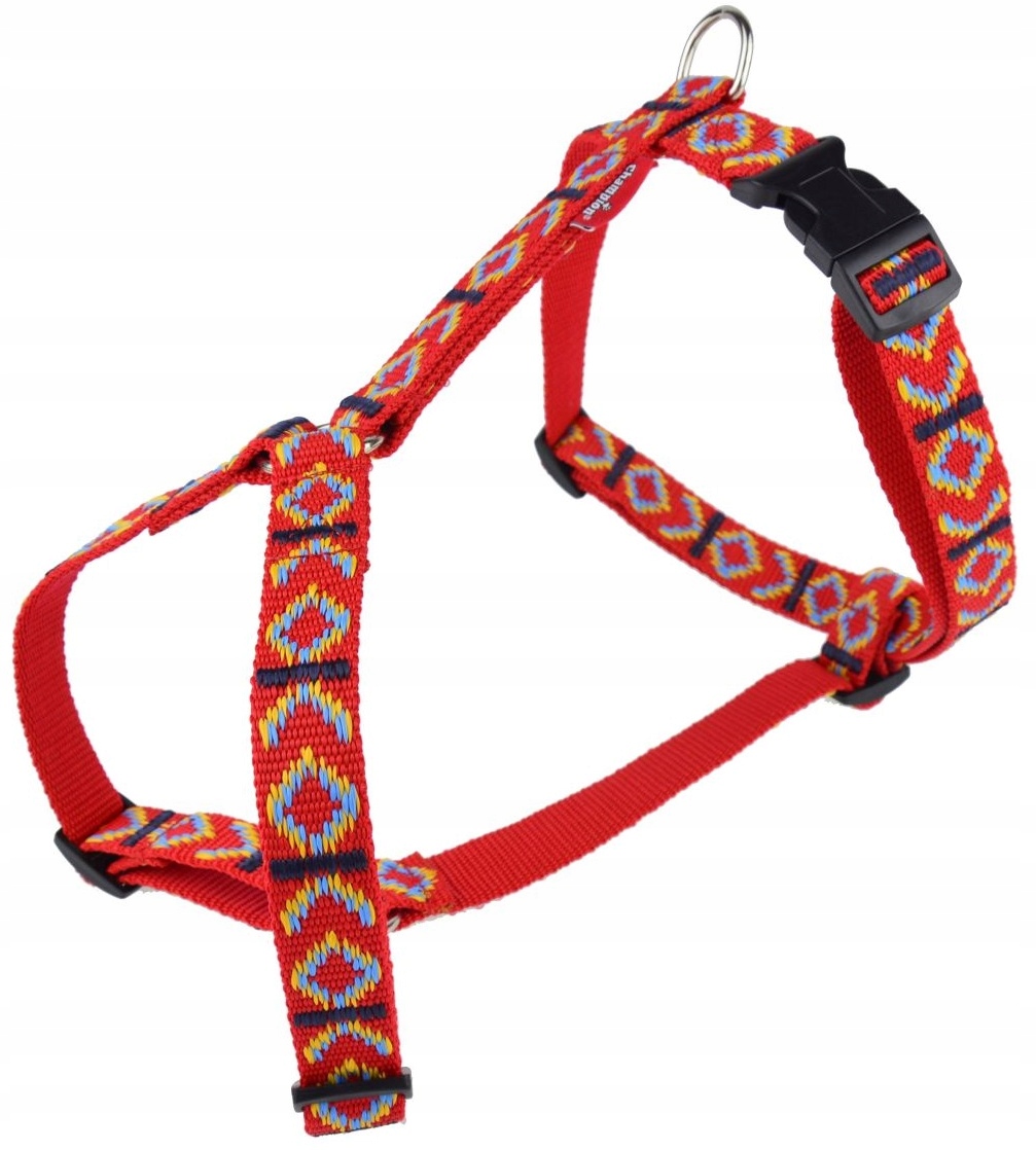 Champion Postroj pro Velkého Psa Nastavitelný Popruh Guard 120 Červený Azték
