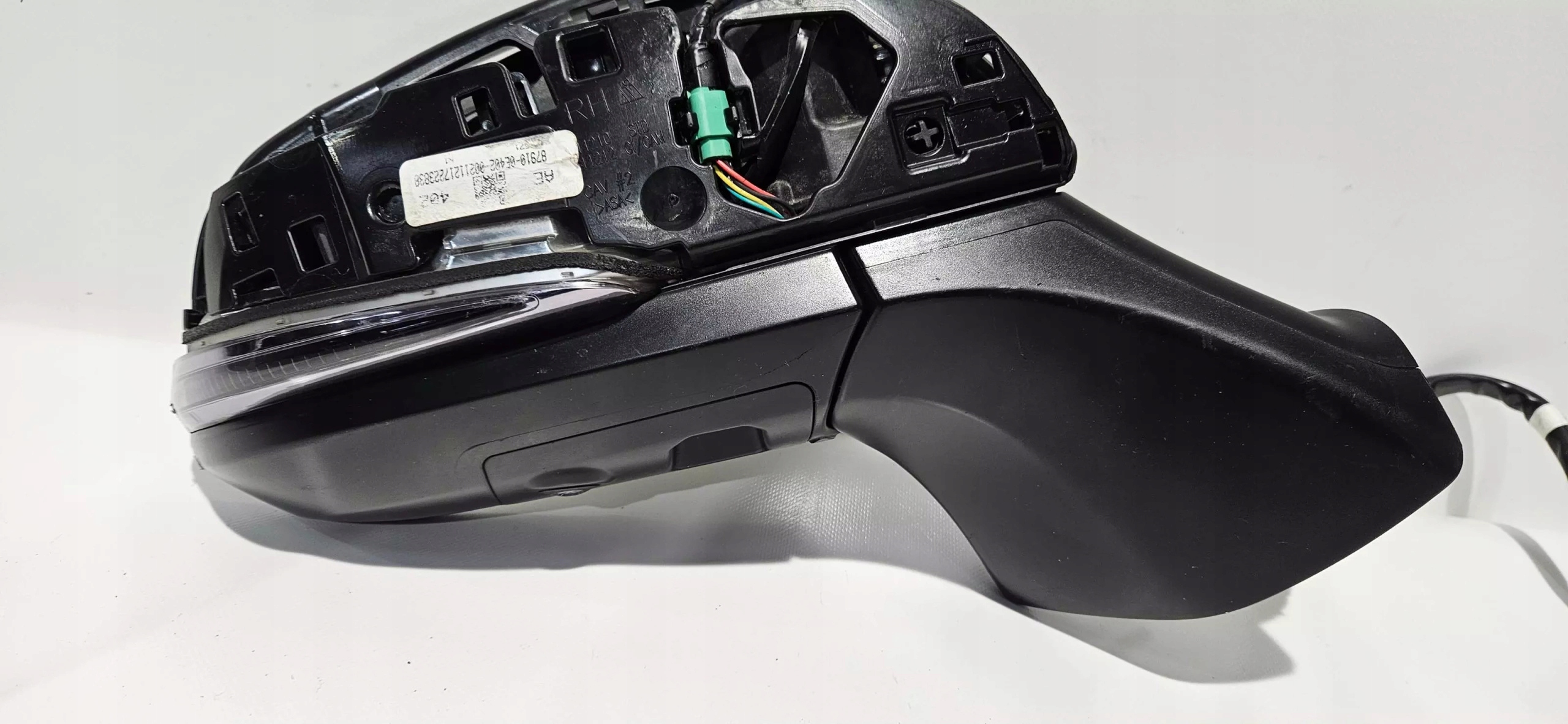 mirror right TOYOTA HIGHLANDER IV 14PIN + 4PIN