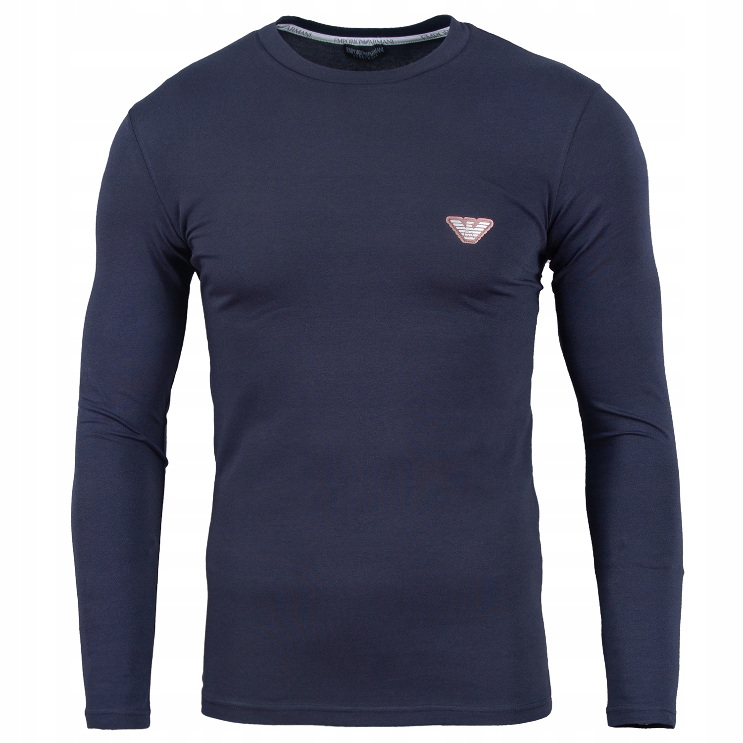 Emporio Armani EA7 Long Tričko Tričko M Slim Originál 111023 3R512 Námořnická Modrá