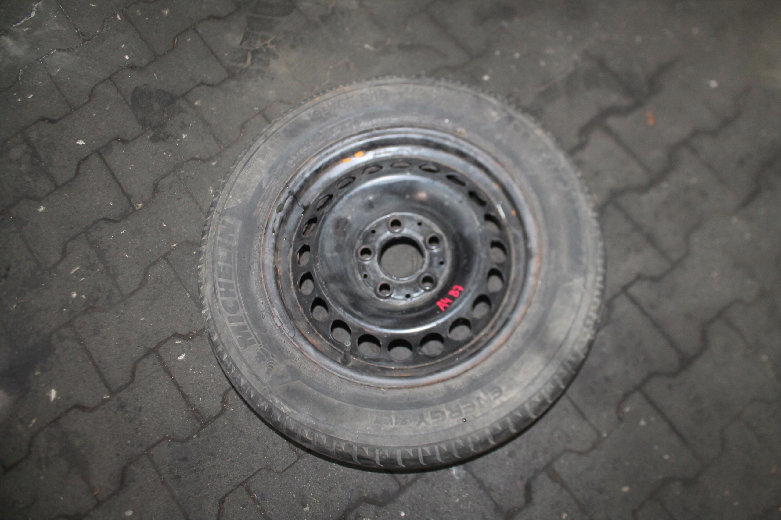 wheel spare ZAPAS 195/65 R15 5X112 AUDI A4 B7 04-08