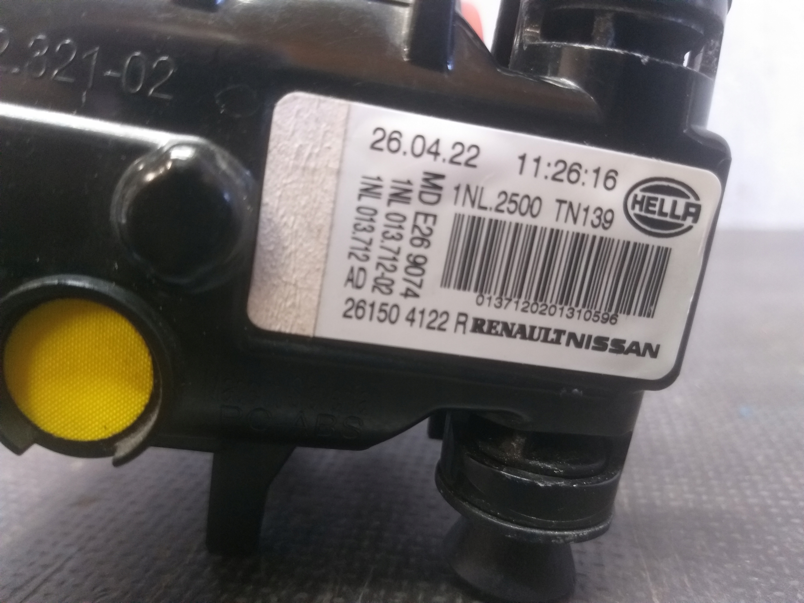 NEBELSCHEINWERFER RECHTS RENAULT CLIO V 5 LED 2615041225R