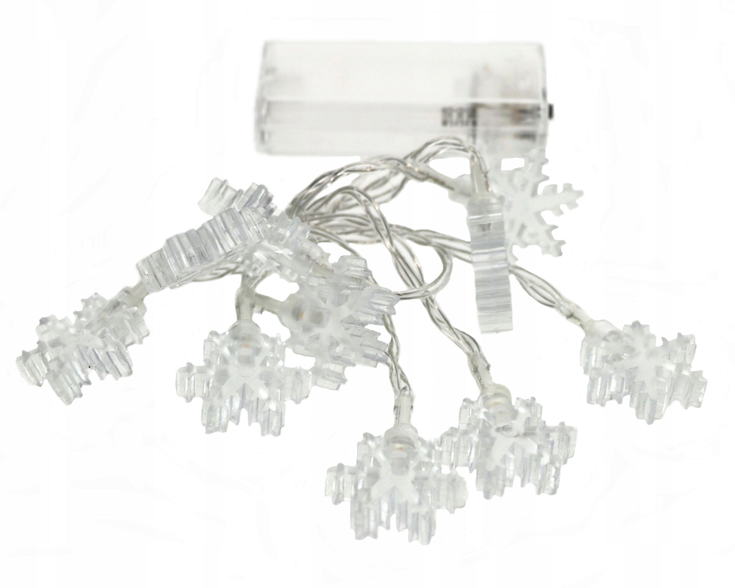 

Girlanda Led ozdoba Stroik lampki Śnieżynki 10