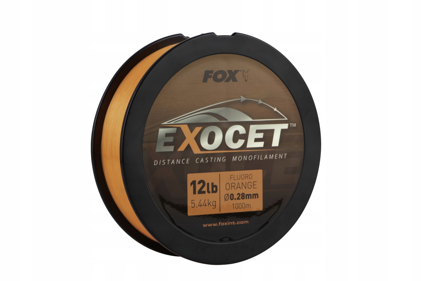 Żyłka Fox Exocet Fluoro Orange 0,33mm 1000m Do Nęcenia i Rzutów