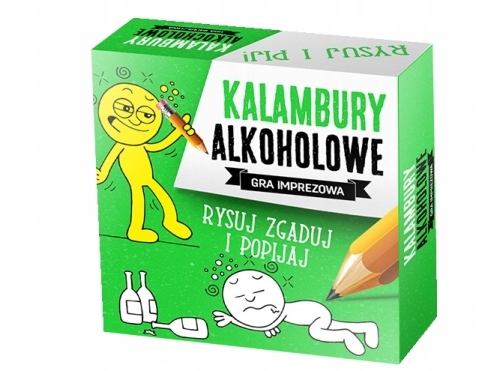 

Gra Alkoholowa Imprezowa Kalambury Dawka śmiechu