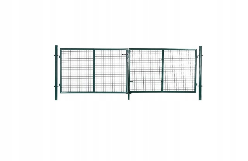 Brama ogrodowa z podwójną bramą, ogrodowa 310 x 150 cm Songmics GGD300G