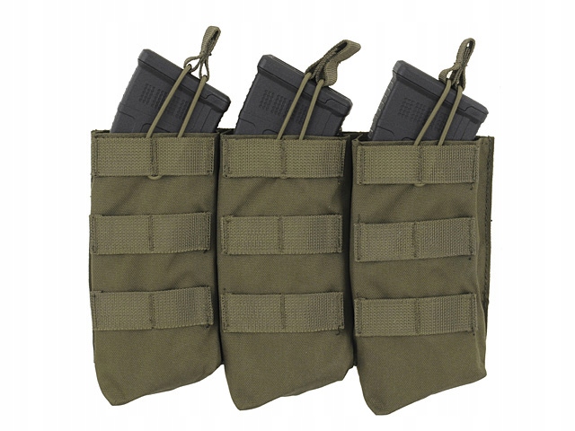 Otwarta potrójna ładownica na magazynki Ak 7.62 x 39 AK47 Akm Cqb Molle