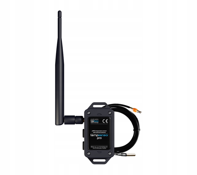 Snímač teploty Blebox TempSensor Pro WiFi s vodotesnou sondou