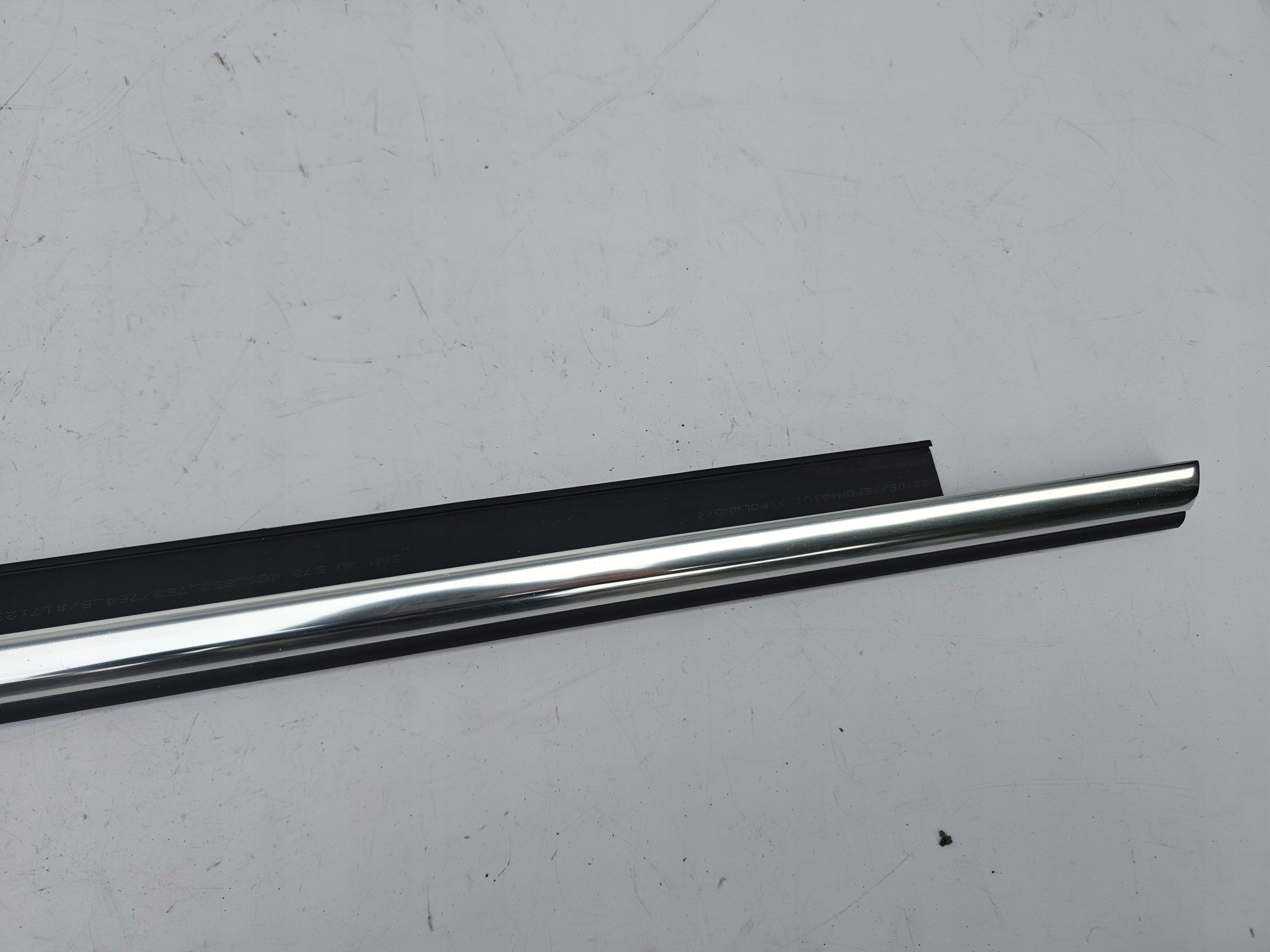 moulding dust door CHROM left rear left rear part AUDI A7 C7 4G