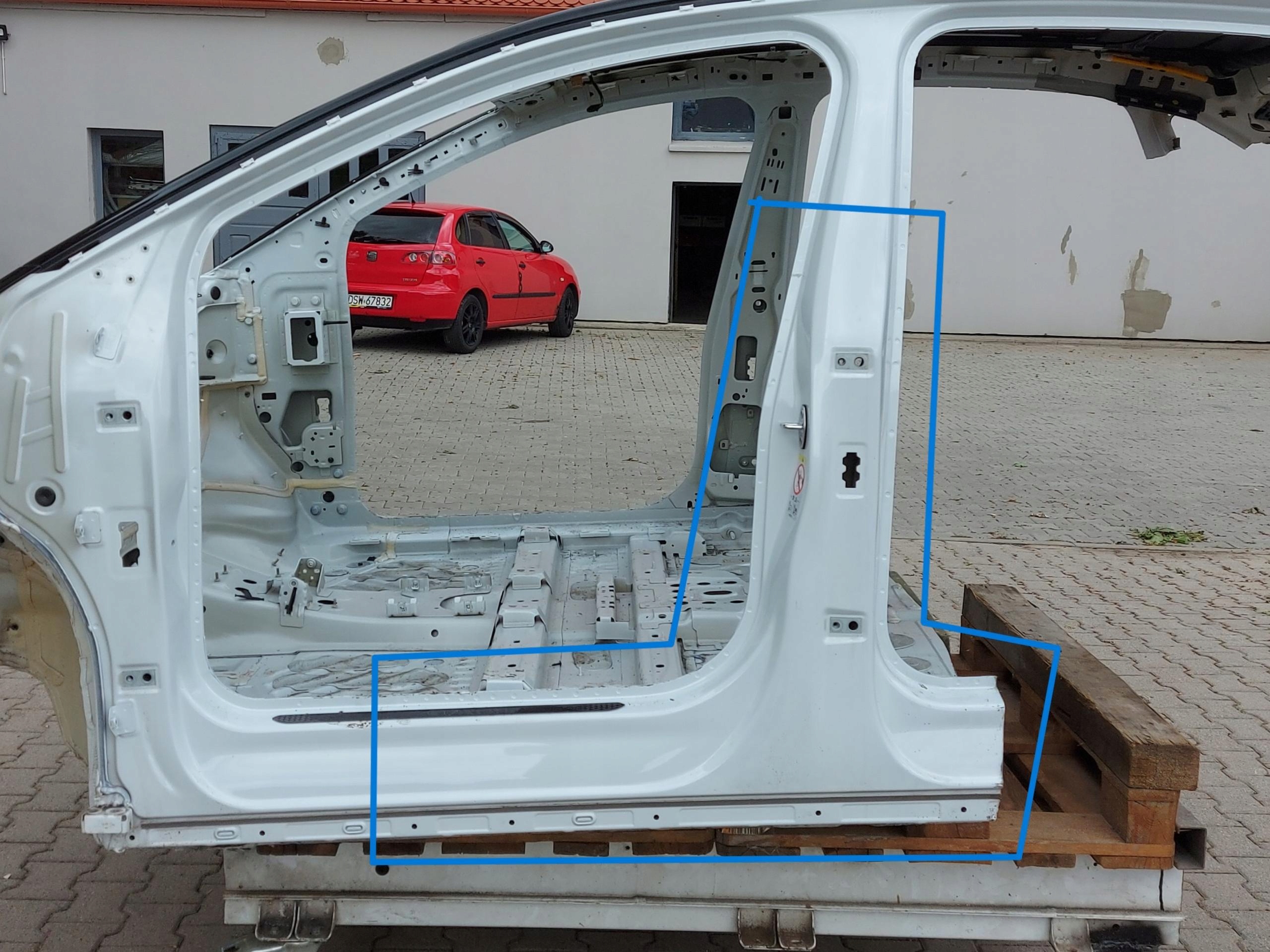 VW ID5 GTX 11E cache- gauche avant