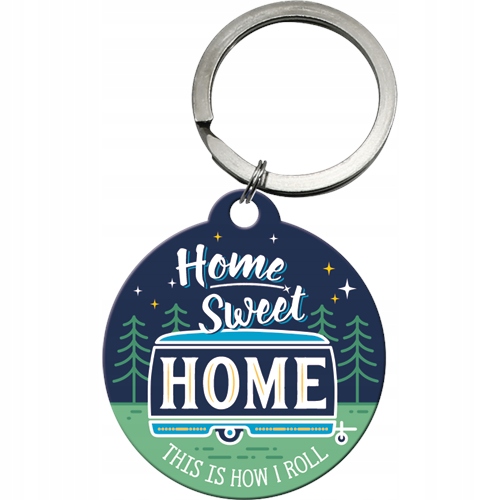 

Nostalgic Art Brelok do kluczy Home Sweet Camper