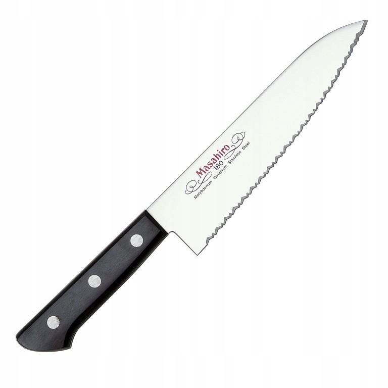 Japonský nůž Masahiro Bwh Chef Wave Edge 180 mm