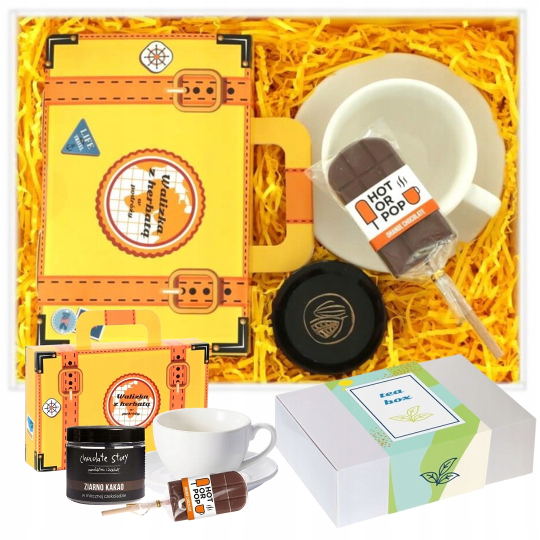 Levně Výjimečný Dárek s příchutí čaje a příslušenstvím pro cestovatele