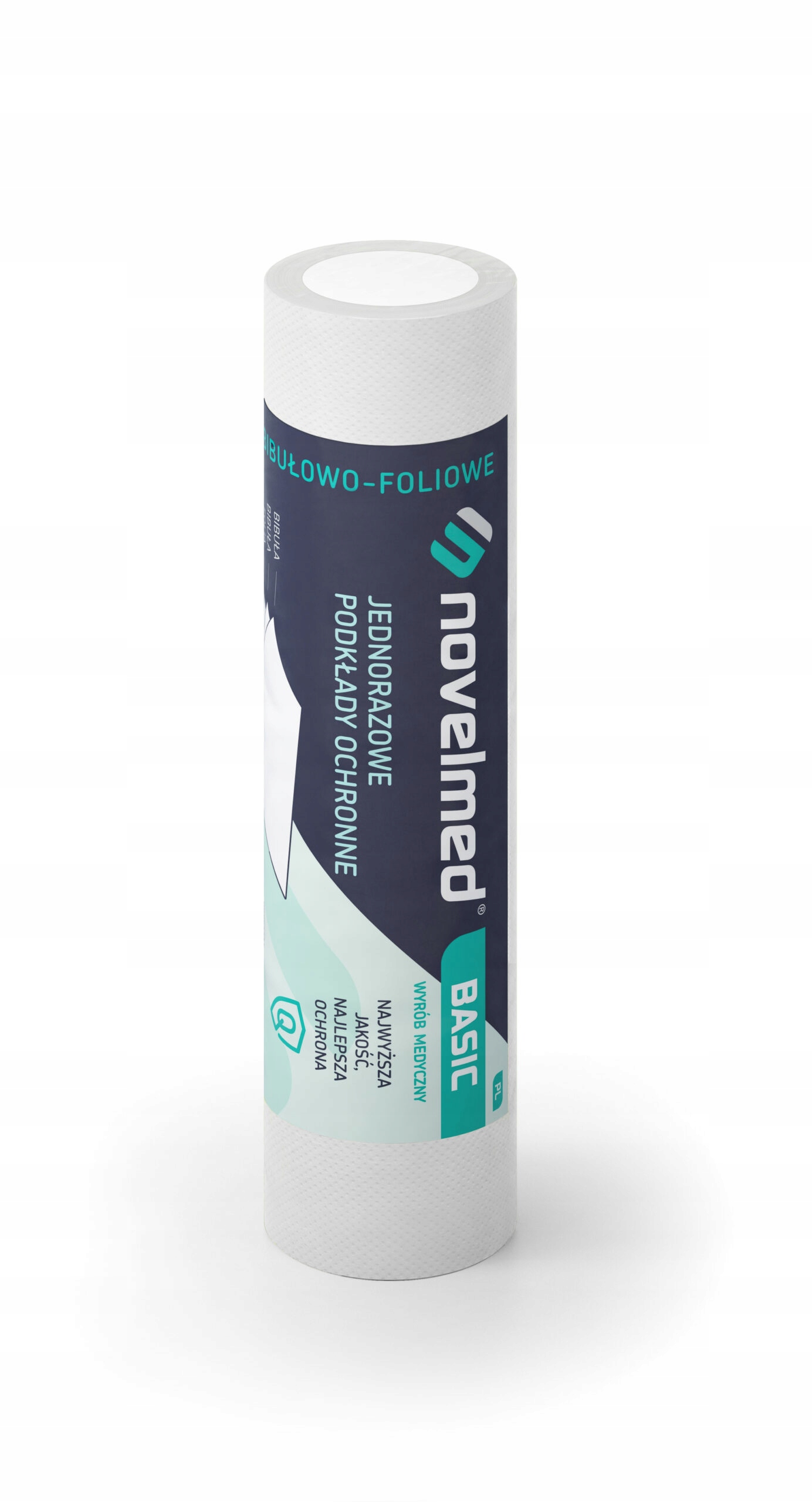 Serweta kosmetyczna podf. rolka biały 33/48