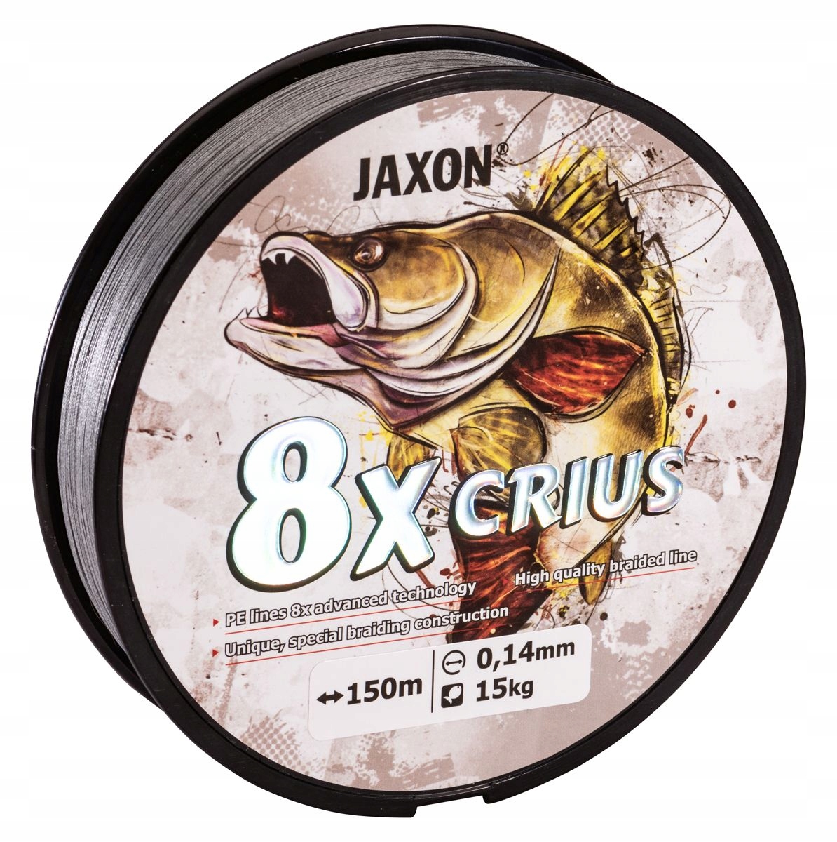 Plecionka Jaxon Crius 8X 0,12 150M