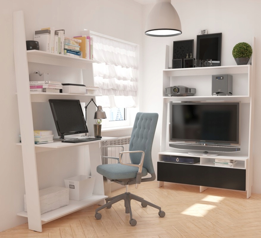 meble KERK 01 biurko biały Kolekcja KERK