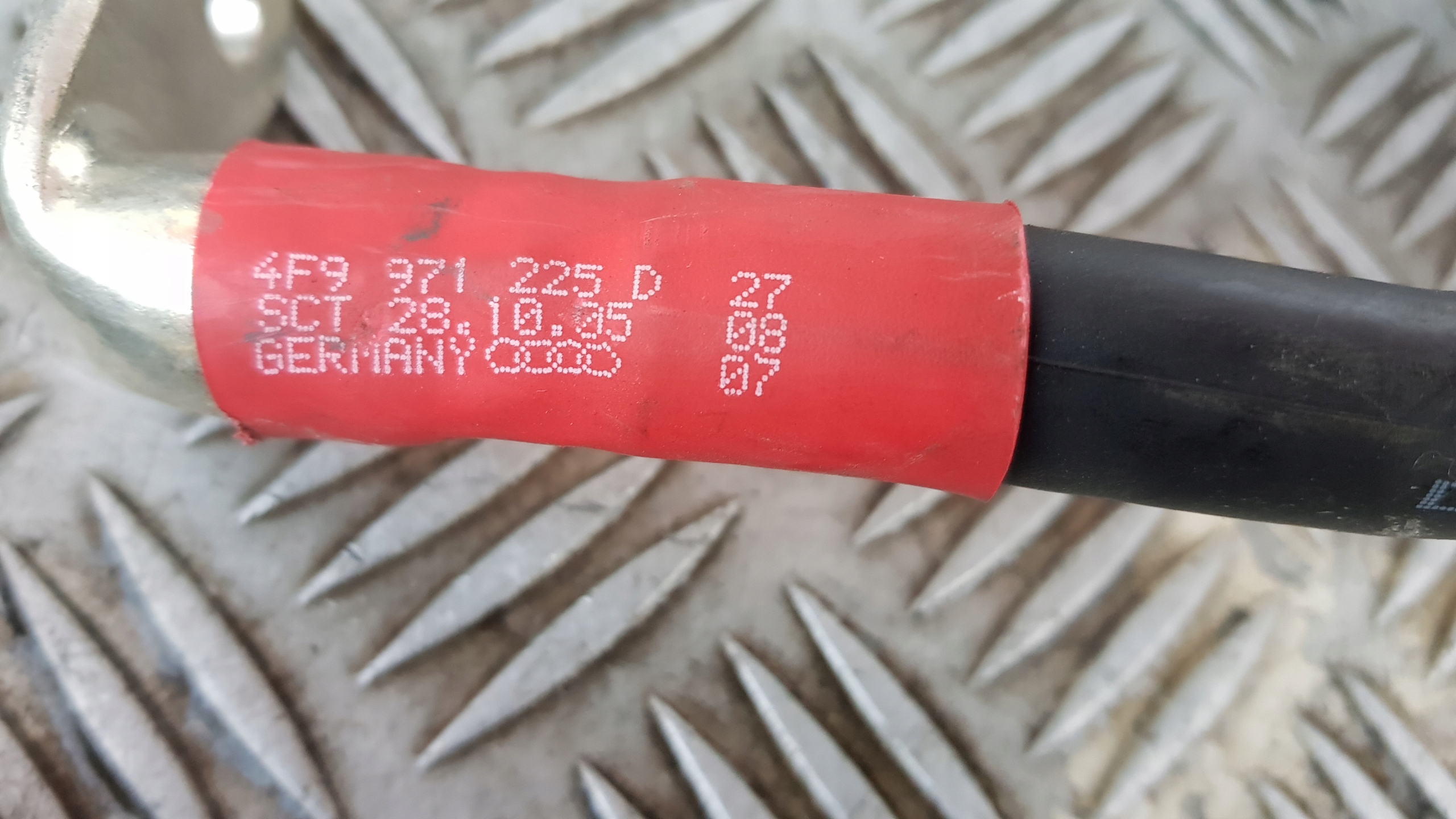 AUDI A6 C6 Cavi batteria 4F9971225D
