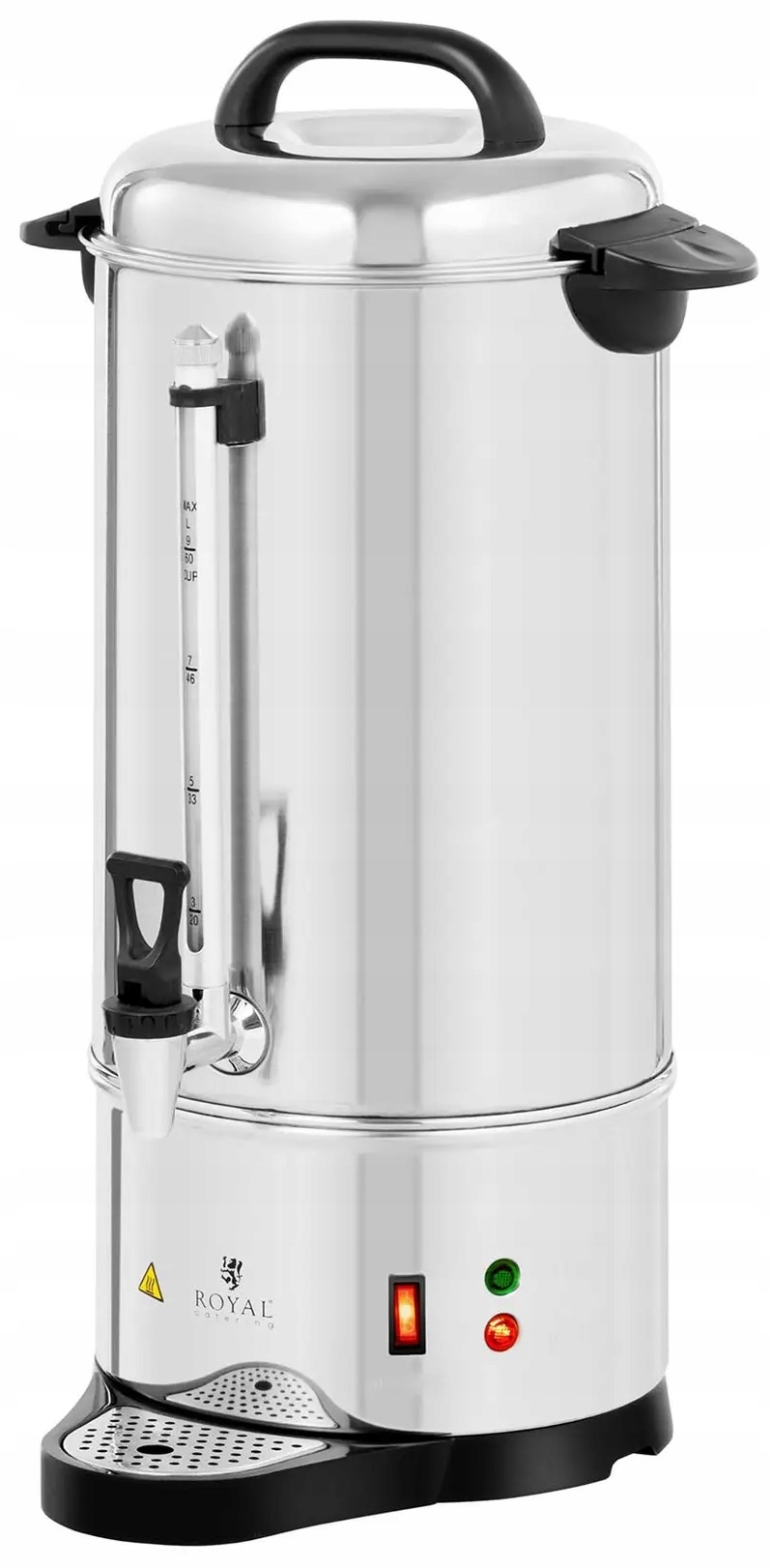 Zaparzacz do kawy warnik 9 l 60 filiżanek Royal Catering RC-CU9 10012254