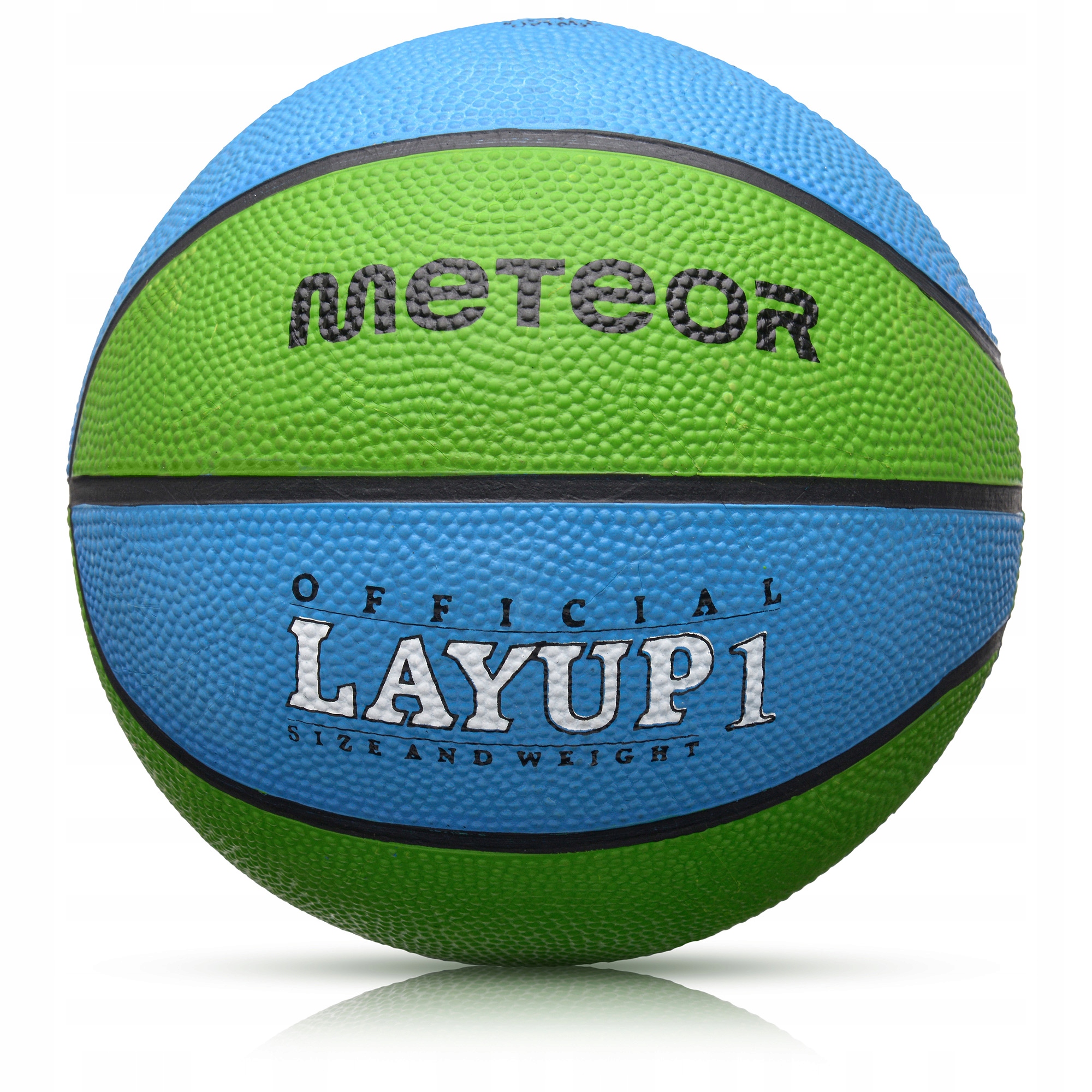 PIŁKA KOSZOWA DO KOSZYKÓWKI METEOR LAYUP MINI #1 dla dzieci1-3 lat
