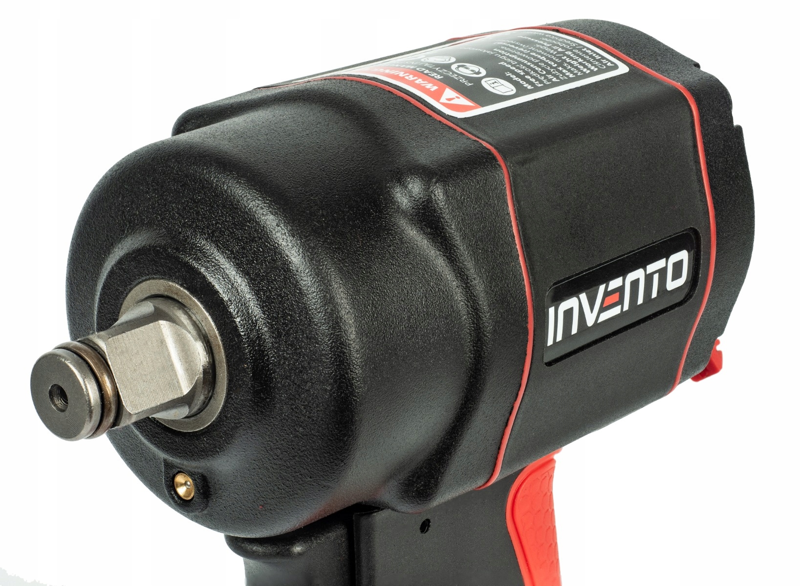 INVENTO Pneumatyczny klucz udarowy 1/2" 1200 Nm do kół z udarem Ciśnienie robocze 6.3 bar
