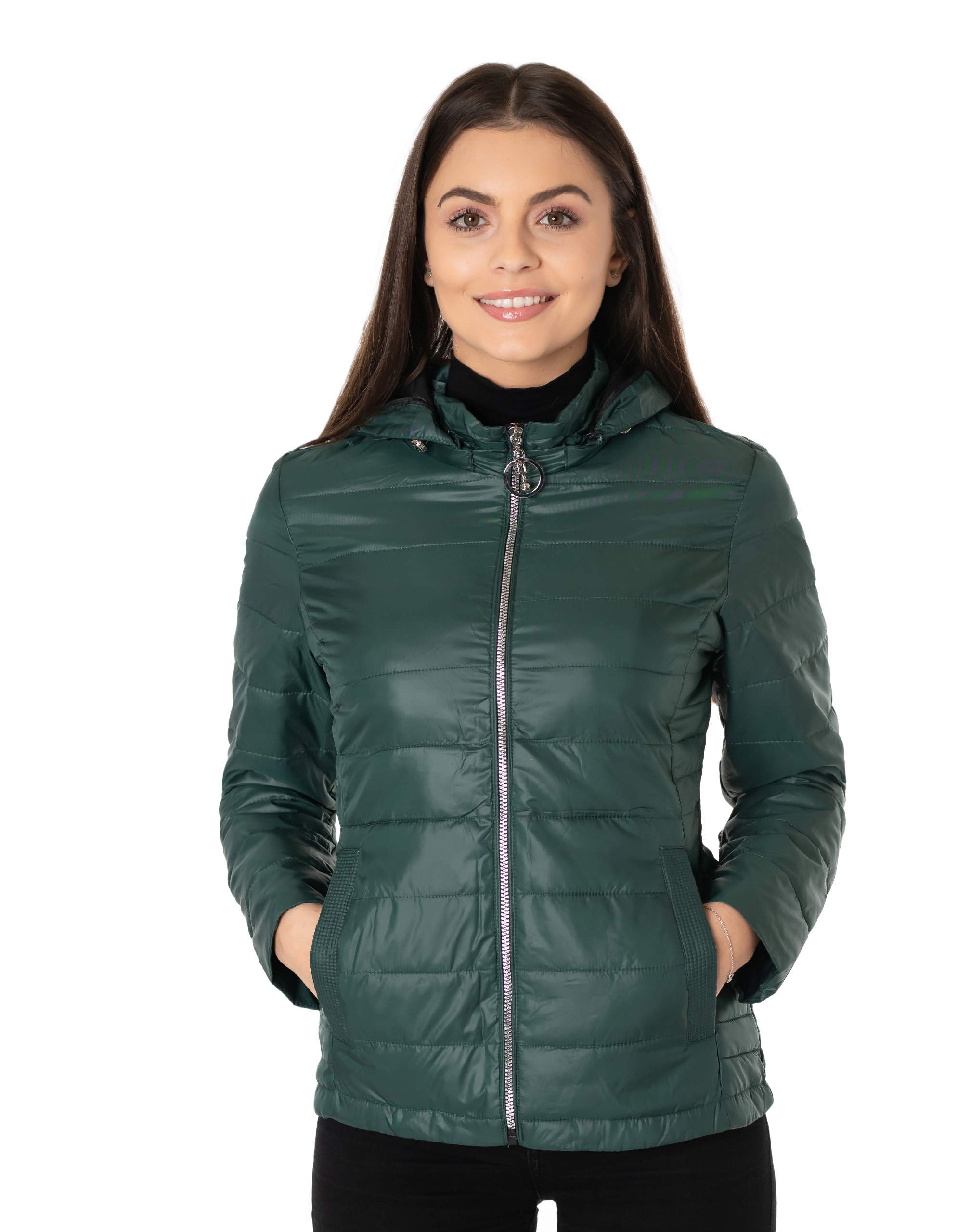 Kurtka Sportowa Damska Lekko Ocieplana 2001-4 M