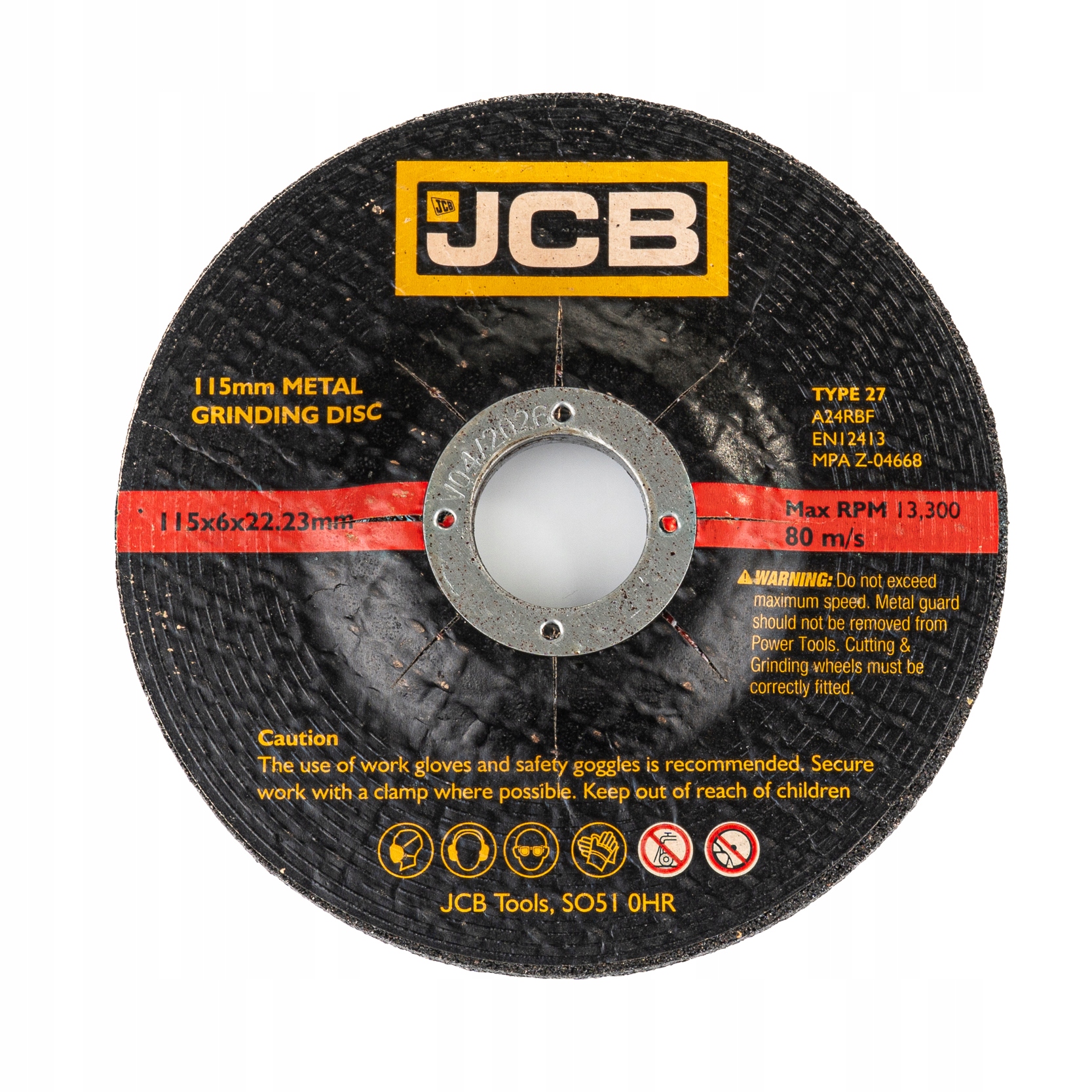 SZLIFIERKA KĄTOWA DIAX KĄTÓWKA LEKKA MOCNA 115MM 600W +TARCZA DO METALU JCB Maksymalna prędkość obrotowa 12000 RPM