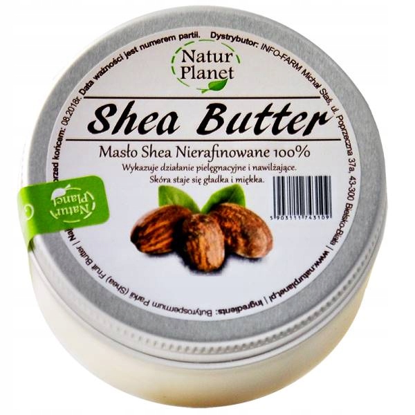 

Natur Planet Masło shea nierafinowane 100% 200ml