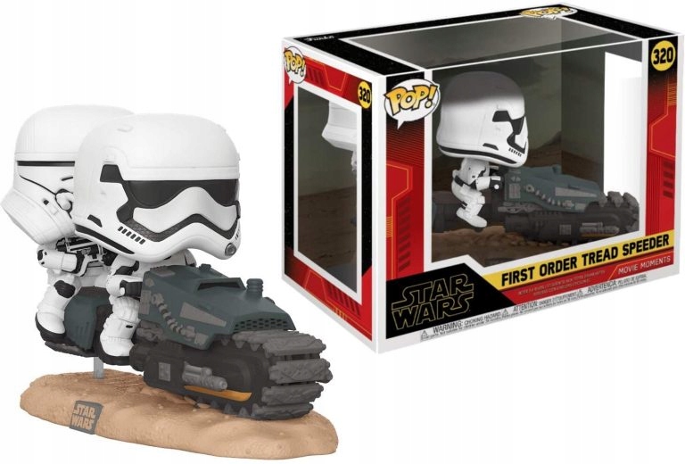 Figurka diorama Funko Pop! Star Wars First Order Tread Speeder 320 racer