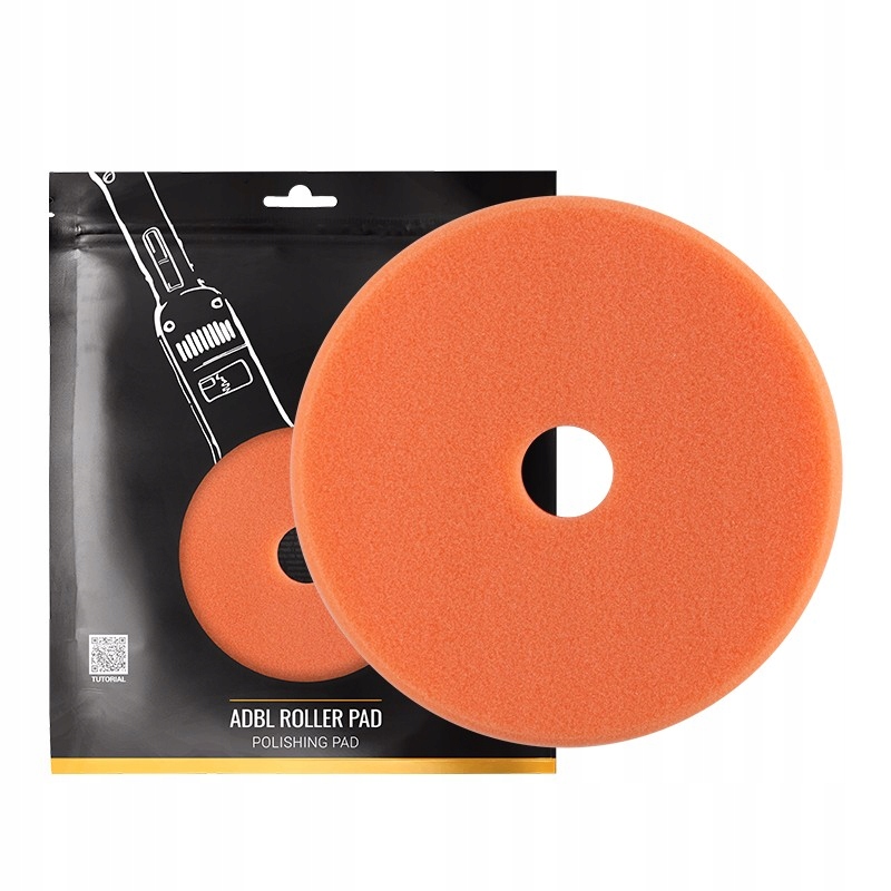 Gąbka polerska Adbl Roller One Step 125 mm pomarańczowa