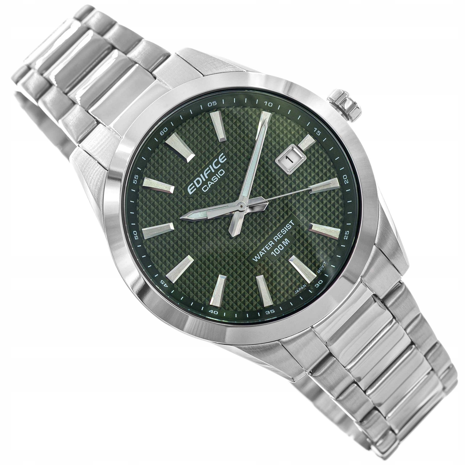 Pánské Hodinky Casio EFV-160D-3AVEF Edifice Stříbrné S Ocelovým Náramkem Datumovka