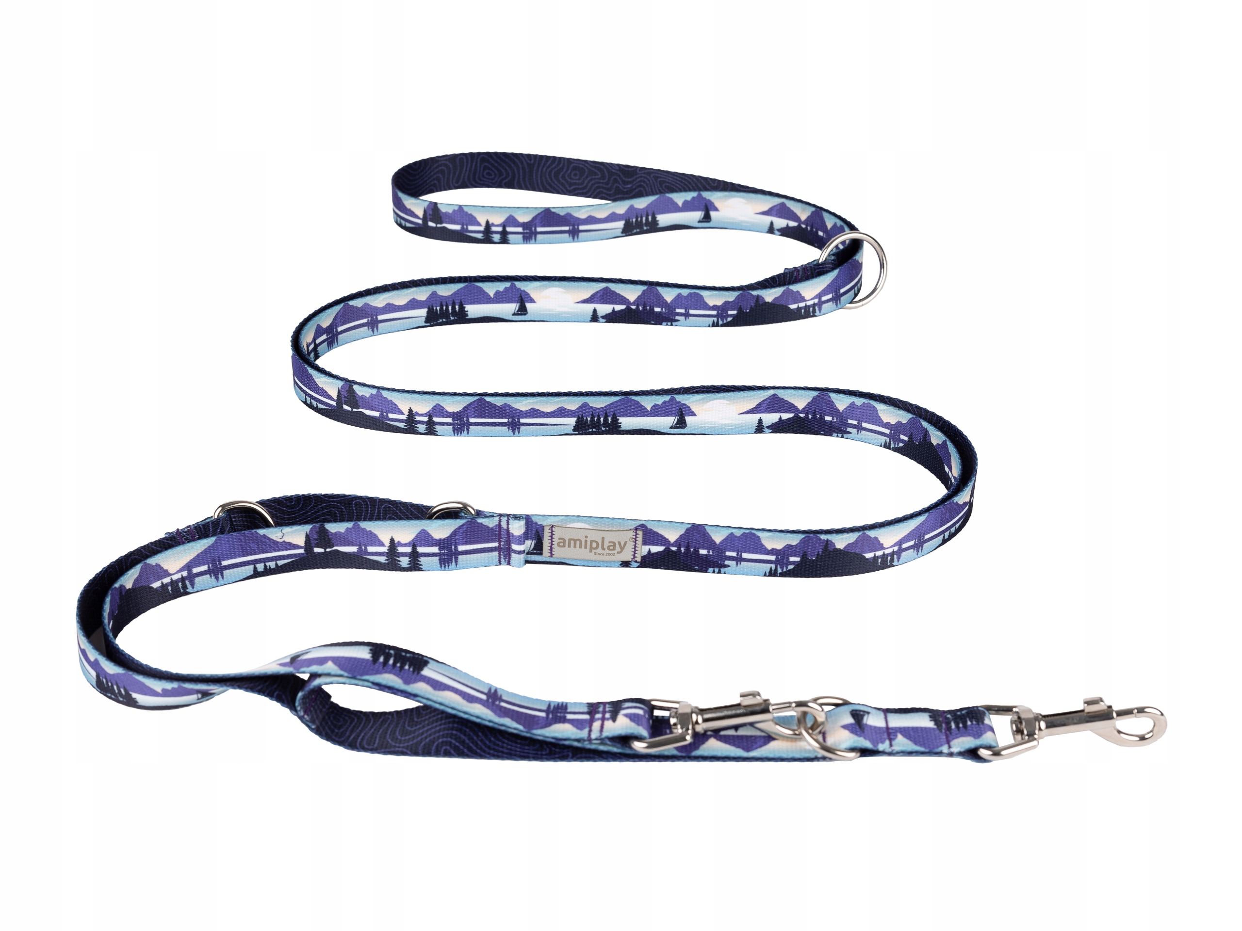 Levně Amiplay Vodítko přepínací 8v1 BeNature L Trails