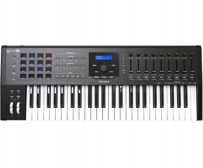 ARTURIA KEYLAB 49 MKII BLACK KLAWIATURA STERUJĄCA MIDI USB OPROGRAMOWANIE