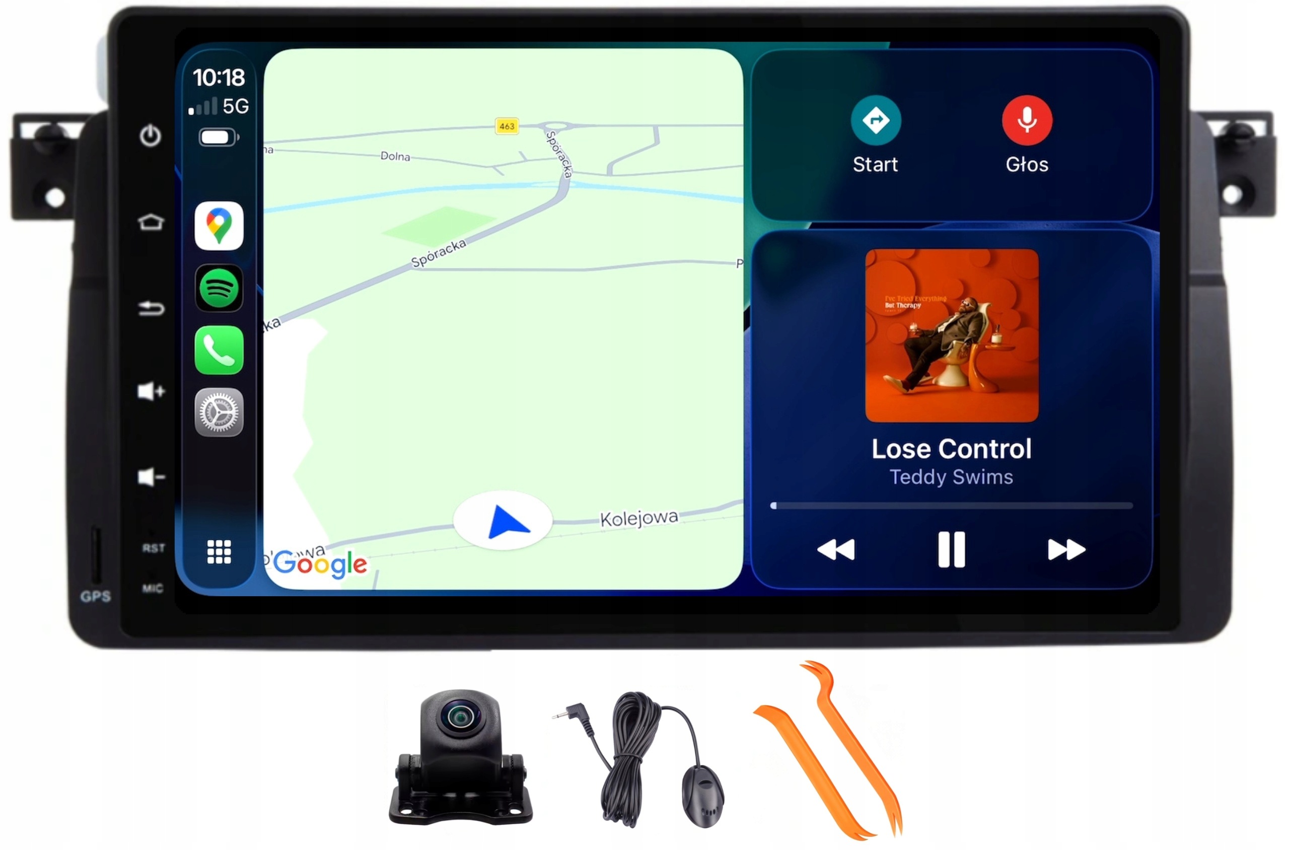 Navigace Radio Android pro Bmw 3 E46 M3 98-06 4/64GB CarPlay Lte 4G Gps
