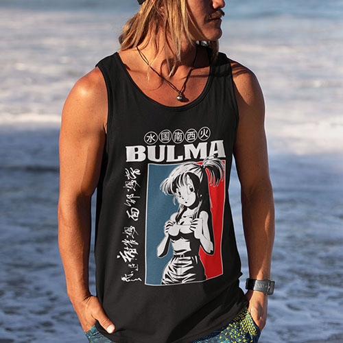 TANK TOP DRAGONBALL SG BULMA Marka inna