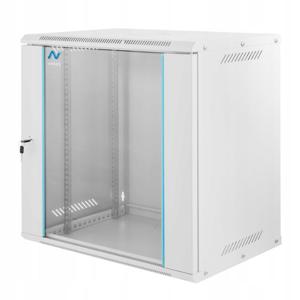 Szafa szafka Rack 19" 12U Netberg Basic Wisząca Instalacyjna 600x400 mm