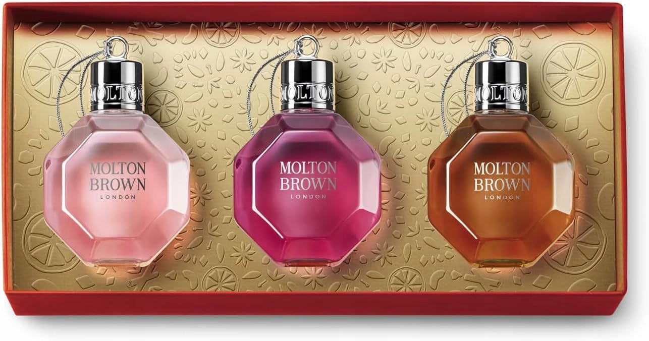 Molton Brown Festive Bauble Shower Gel Gift Set Pro Ženy