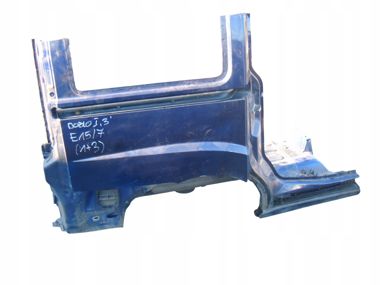 FIAT DOBLO 1 I LIFT 04- ĆWIARTKA BŁOTNIK PRAWY TYŁ