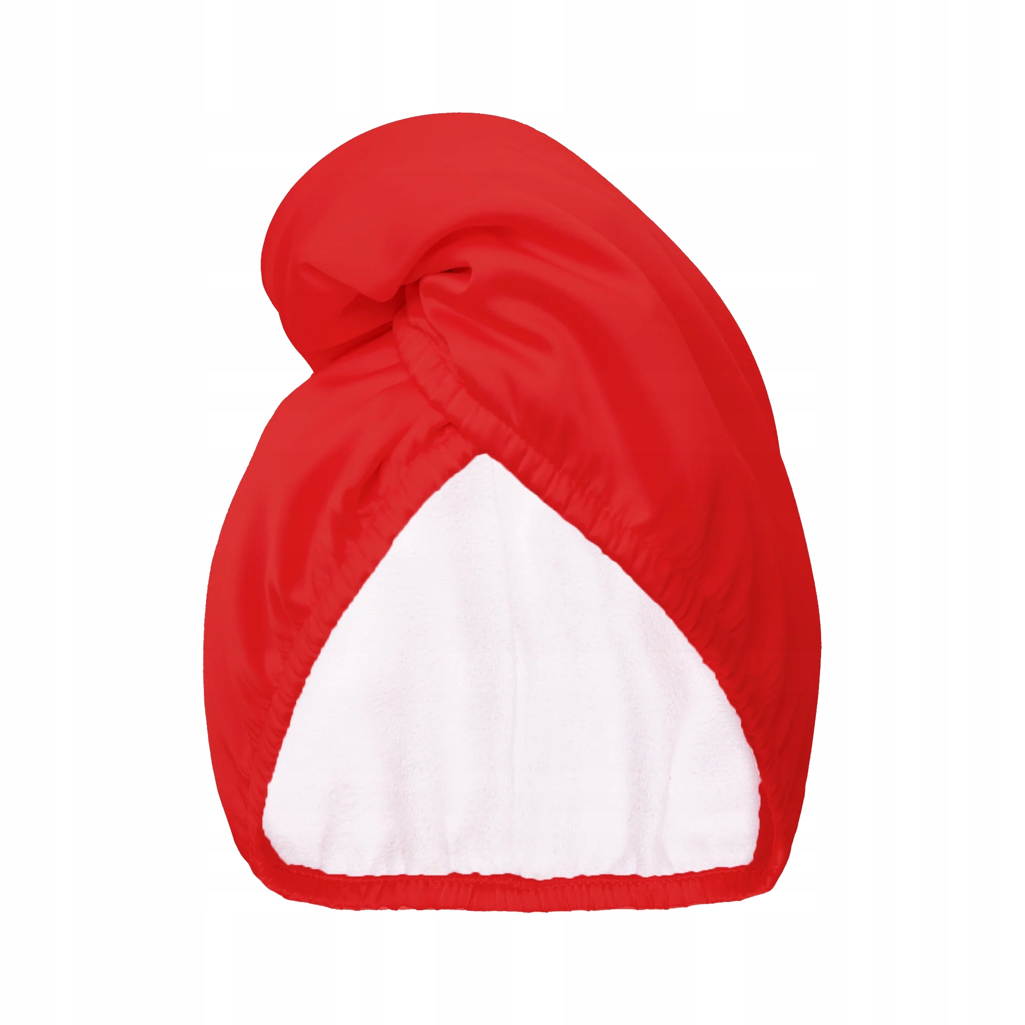 Glov Hair Wrap Satin Red Oboustranný turban na vlasy