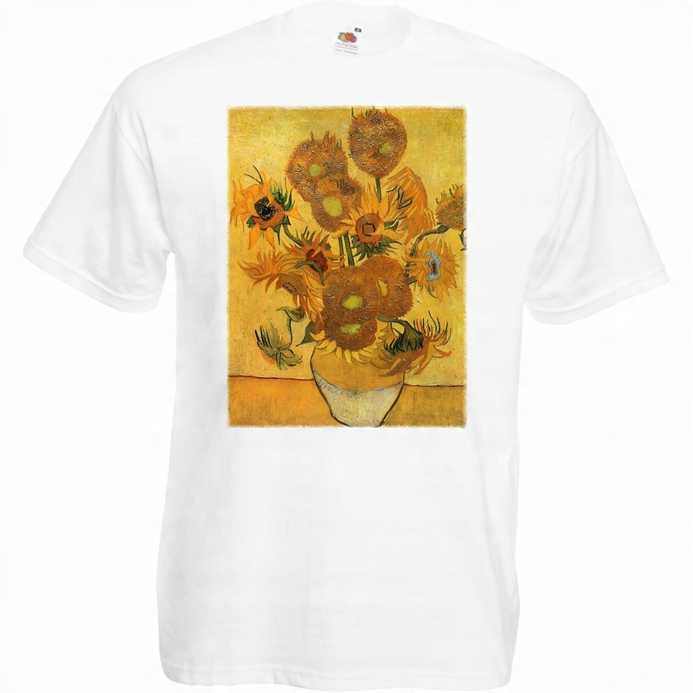 

Koszulka z nadrukiem Van Gogh słoneczniki XL
