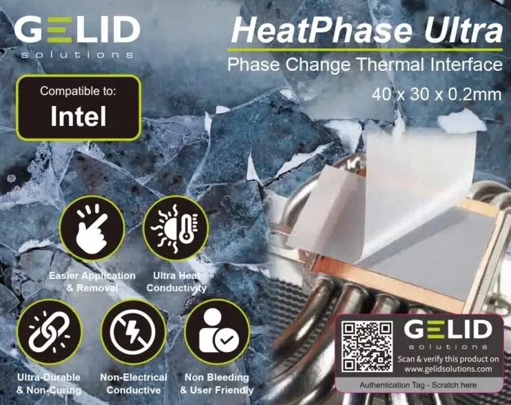 Gelid HeatPhase Ultra Intel PH-GC-02-I