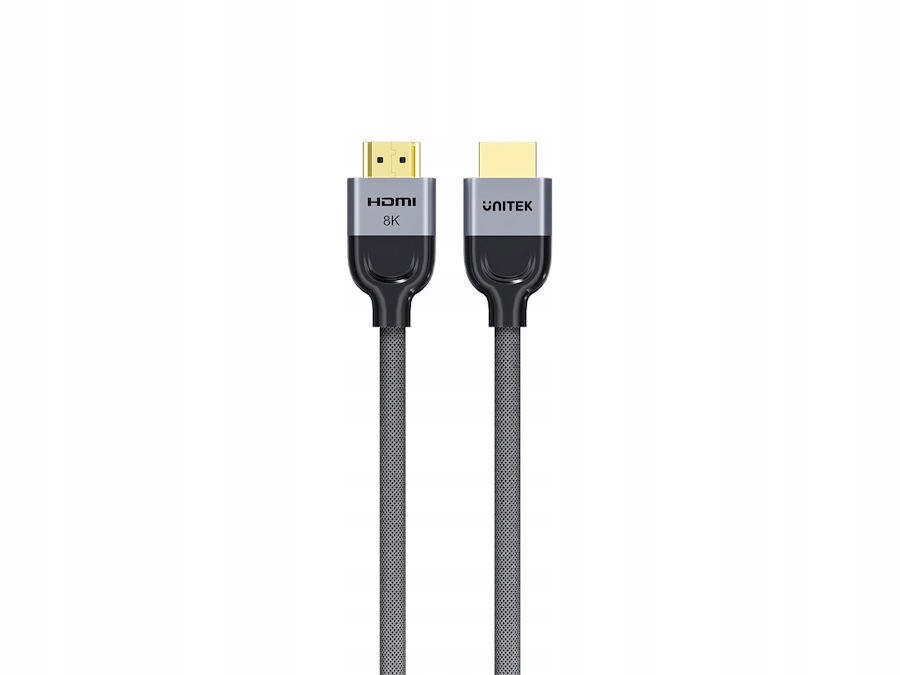Kabel Hdmi 2.1 M/M 8K Lux oplot 2,0m Unitek C11093RGY01-2M