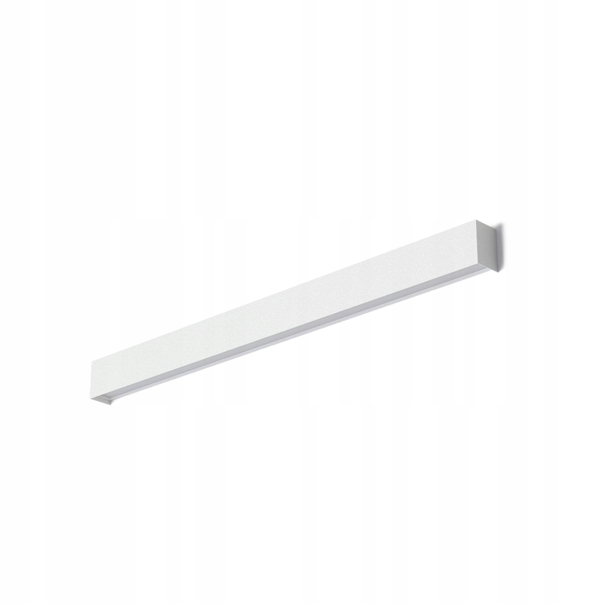 Nástenná lampa nástenná biela podlhovastá 90 cm Straight Wallm Nowodvorski