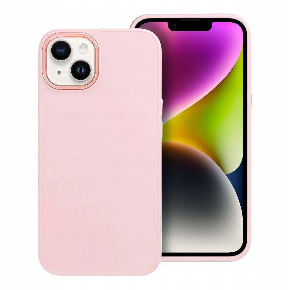 Etui Frame Do Iphone 13 Pudrowy Róż