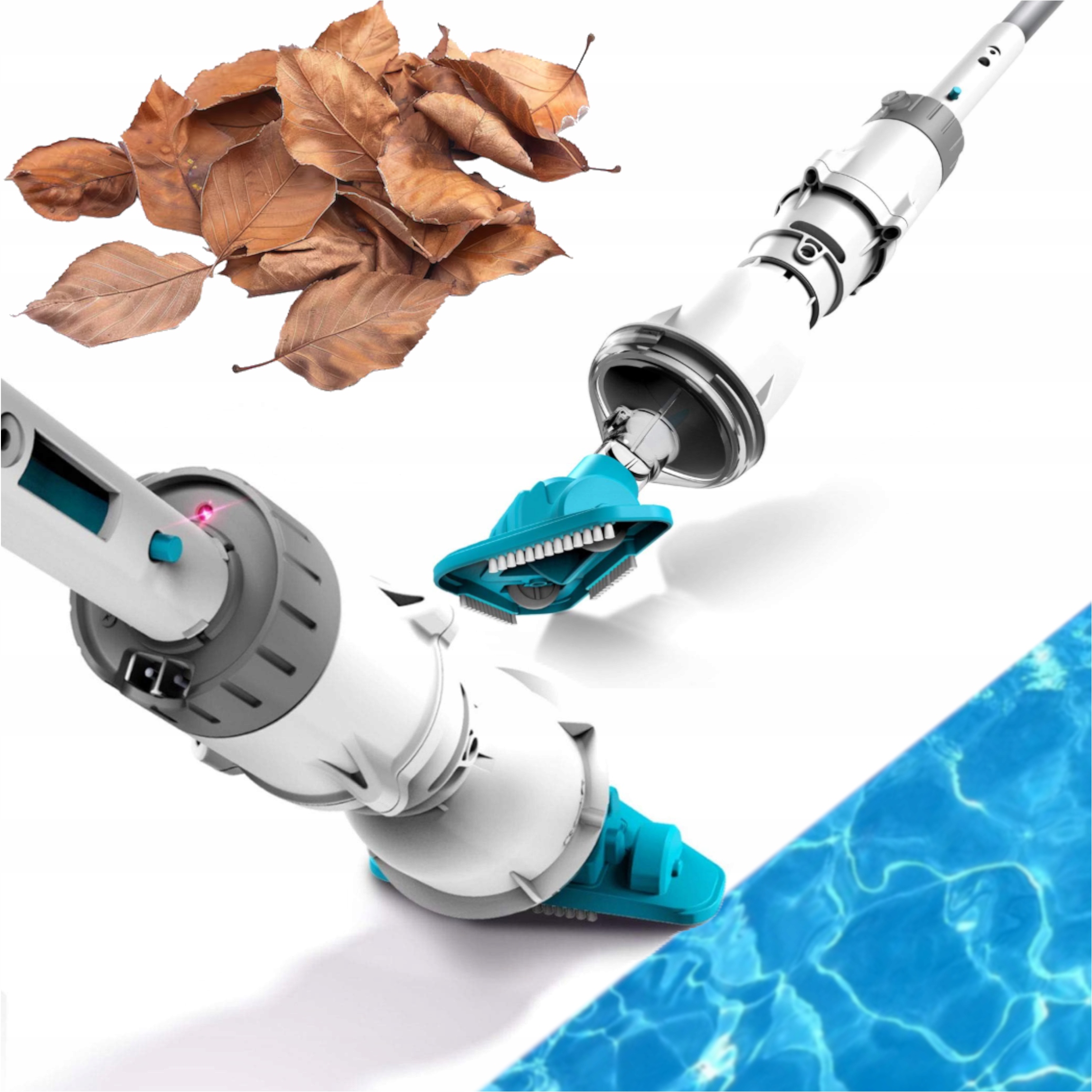 Akumulátorový Vysavač Na Dno Bazénu Automatický Robot Bez Čerpadla