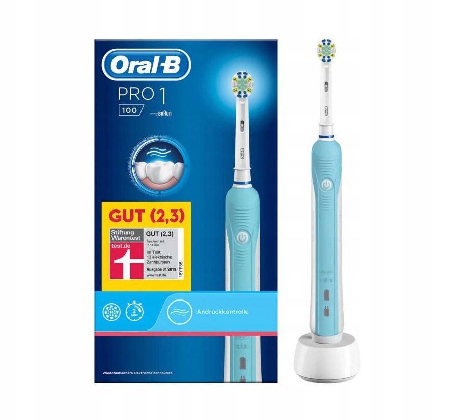 

Szczoteczka Elektryczna Oral-B Pro 1 100 Floss + 9