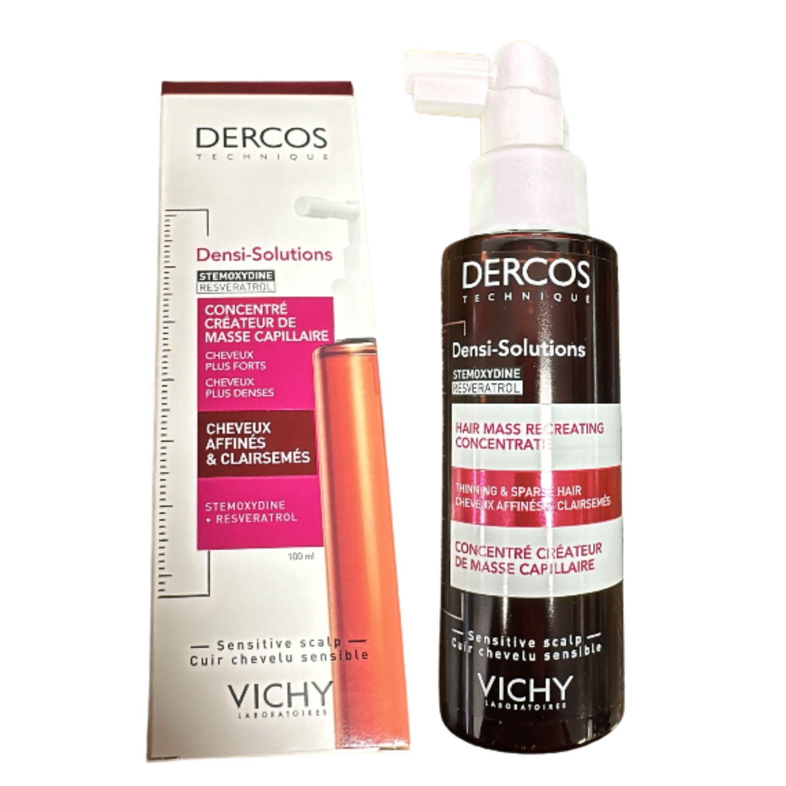 Vichy Dercos Densi Solutions Kuracja Zwiększająca Gęstość Włosów 100 ml