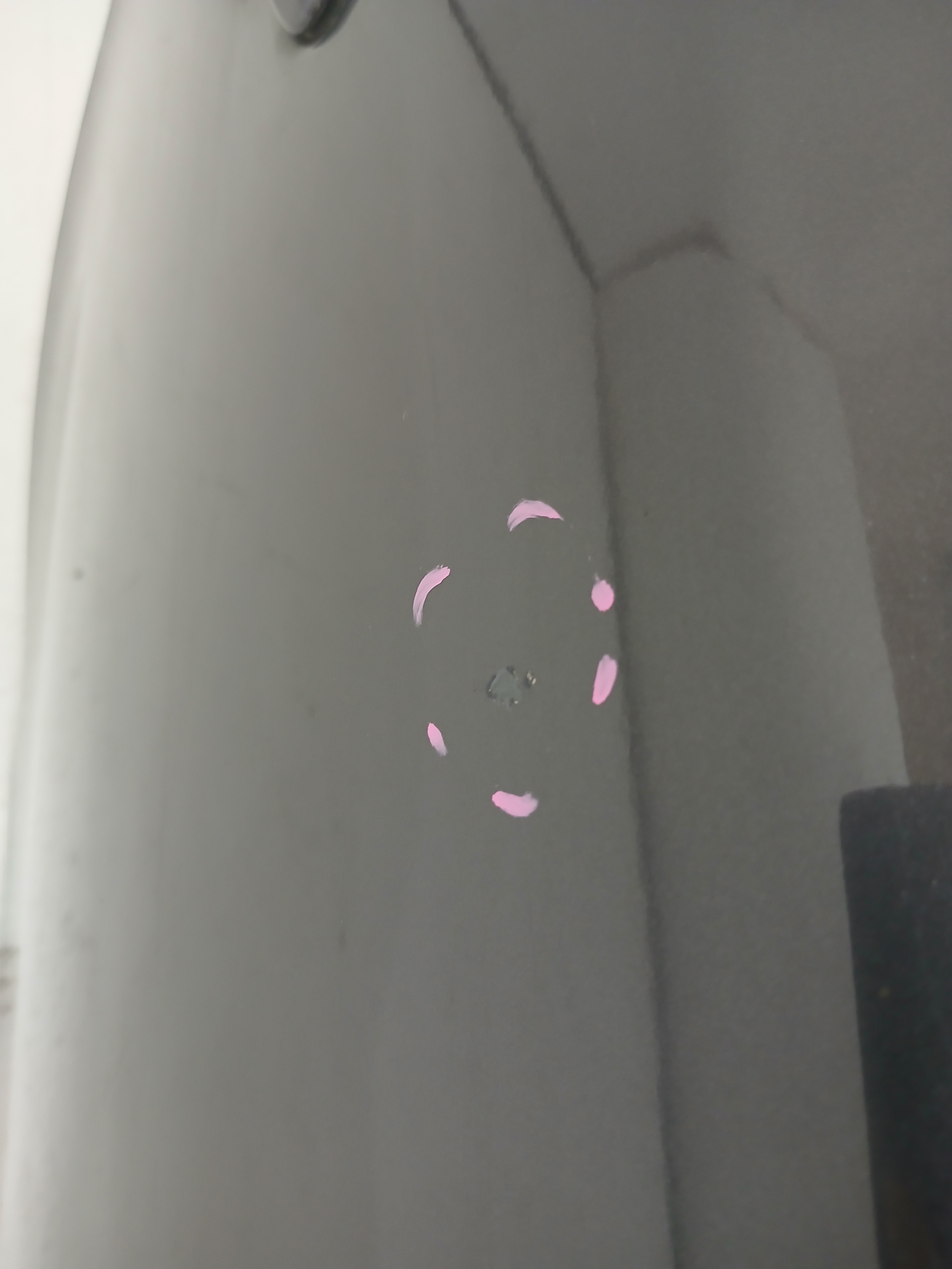 door right rear. BMW E60 A68/7 PLATINGRAU