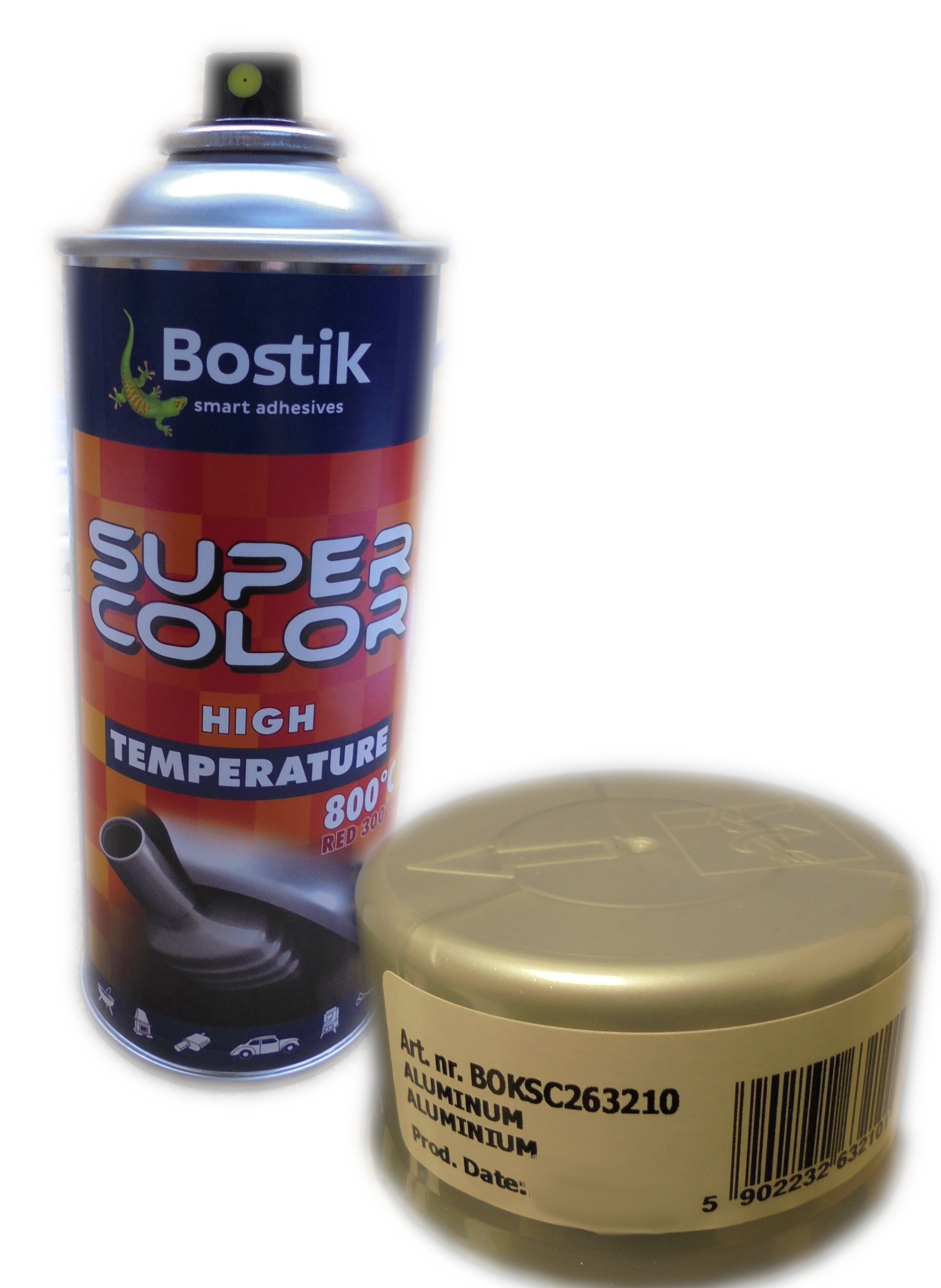 

Farba w sprayu Wysokotemperaturowa Aluminium 400ml