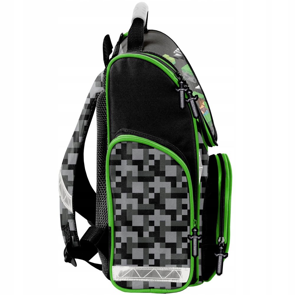 TORNISTER PLECAK SZKOLNY DO 1 KLASY PIKSELE GRA MINECRAFT DLA CHŁOPCA Kod producenta PP24ST-525